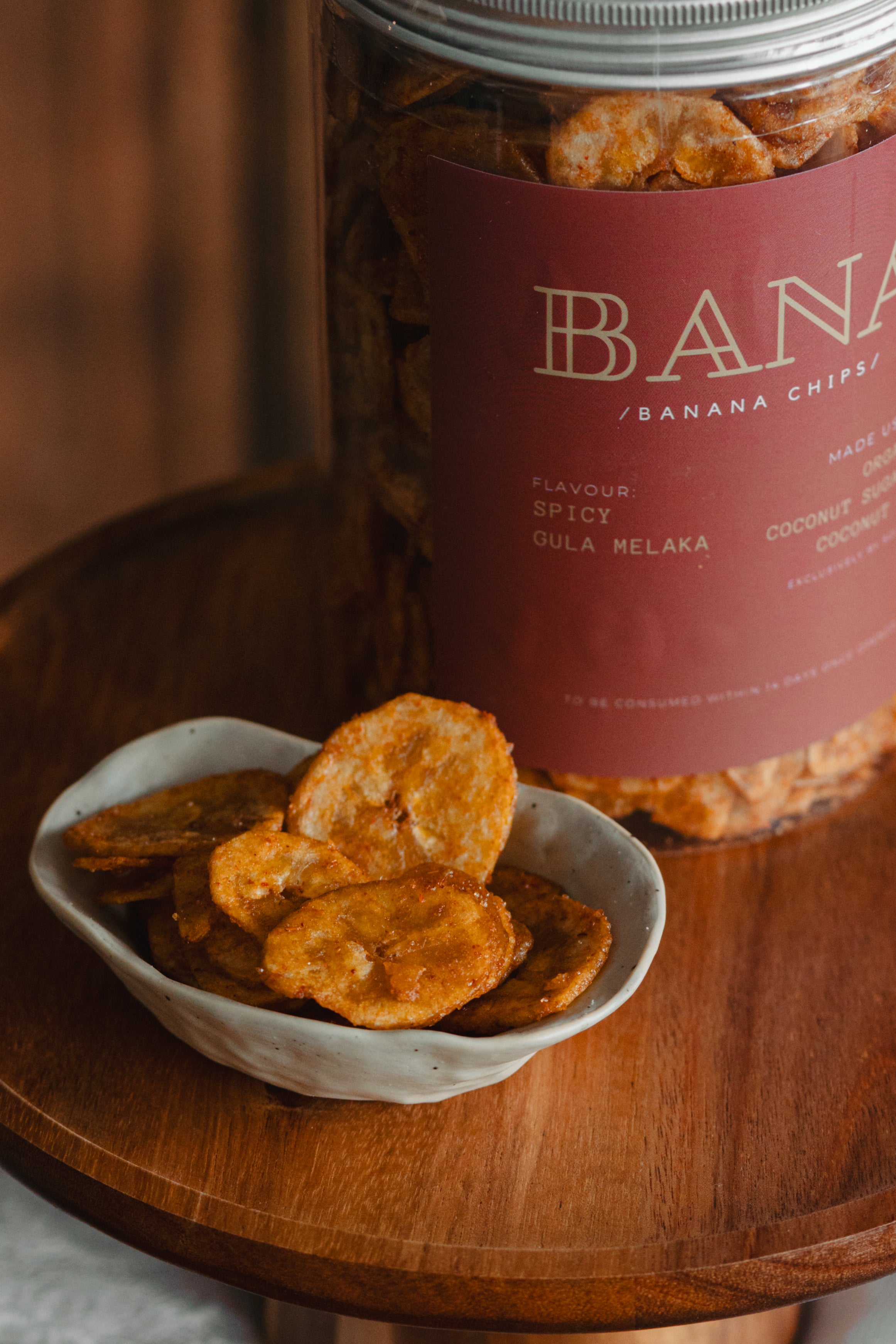 BANA CHIPS (Spicy Gula Melaka)